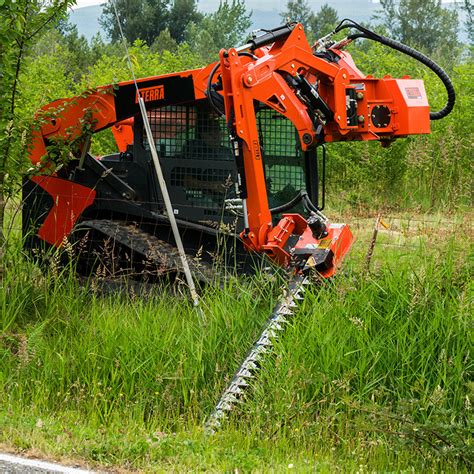 skid steer sickle bar mower attachment|loader mounted sickle bar mower.